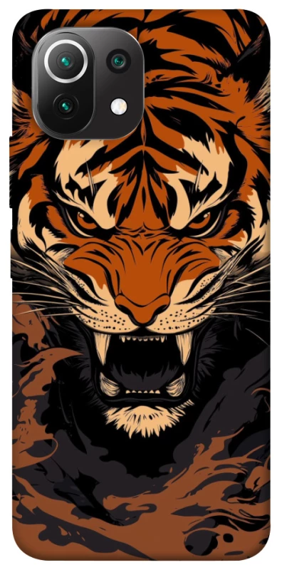 Чохол на Xiaomi Mi 11 Lite cool tiger фото 1 з 1
