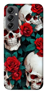 Чохол на Samsung Galaxy A14 4G/5G skull and rose фото 1 з 1