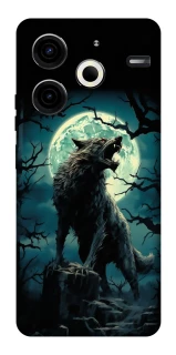 Чохол на TECNO Pova 6 Neo (LI6) Вовк під місяцем фото 1 з 1