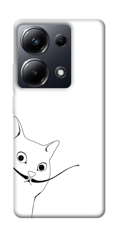 Чехол на Xiaomi Poco M6 Pro 4G Кот Дали фото 1 из 1