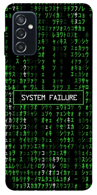 Чохол на Samsung Galaxy M52 Matrix system failure фото 1 Чохол на Samsung Galaxy M52 Matrix system failure фото 1 з 1