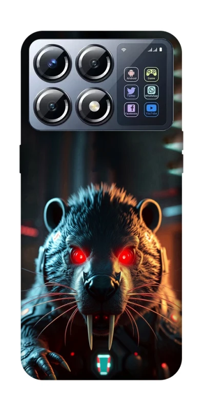 Чохол на Xiaomi POCO X8 Pro Cyber ​​beaver фото 1 з 1