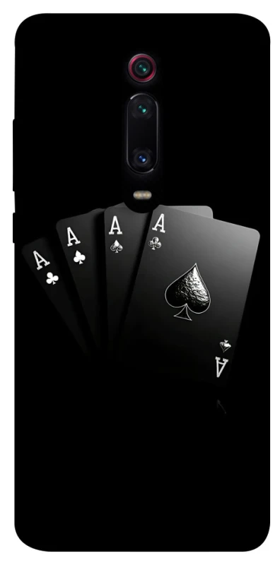 Чохол на Xiaomi Redmi K20 / K20 Pro / Mi9T / Mi9T Pro Black Cards фото 1 з 1