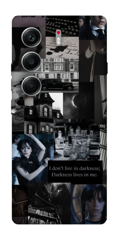 Чехол на Tecno Camon 40 Wednesday Collage ver.3 фото 1 из 1