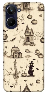 Чехол на Realme 10 4G Halloween aesthetic ver.1 фото 1 из 1