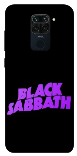 Чехол на Xiaomi Redmi Note 9 / Redmi 10X Black Sabbath logo ver.1 фото 1 из 1