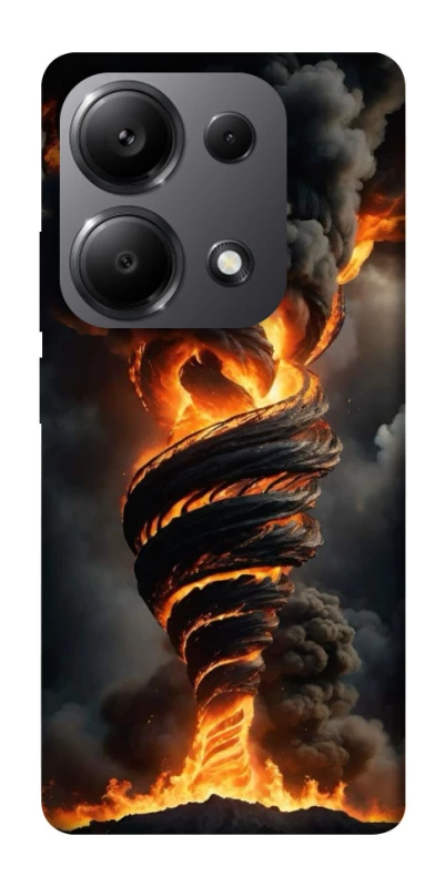 Чехол на Xiaomi Redmi Note 13 Pro 5G Огненный торнадо фото 1 из 1