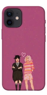 Чохол на Apple iPhone 12 mini (5.4") Raven & Rainbow Wednesday фото 1 з 1