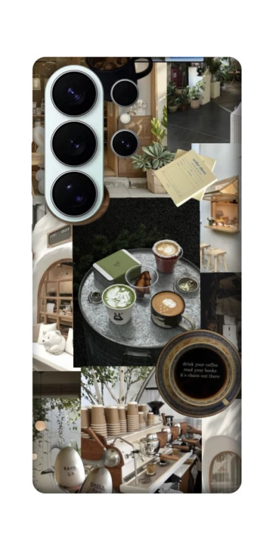 Чехол на Samsung Galaxy S26 Coffee collage ver.4 фото 1 из 1