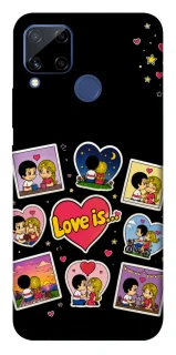 Чехол на Realme C15 Love is ver.2 фото 1 из 1