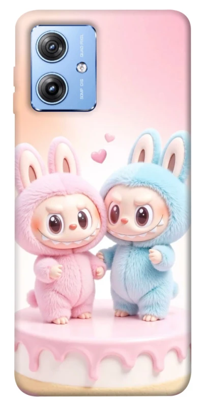 Чохол на Motorola Moto G84 Labubu Twins фото 1 з 1