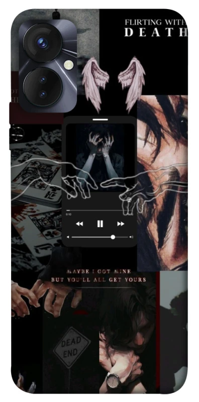 Чохол на TECNO Spark 9 Pro Flirt collage фото 1 з 1