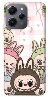 Чохол на Xiaomi Redmi 12 All Labubu 2 фото 1 з 1