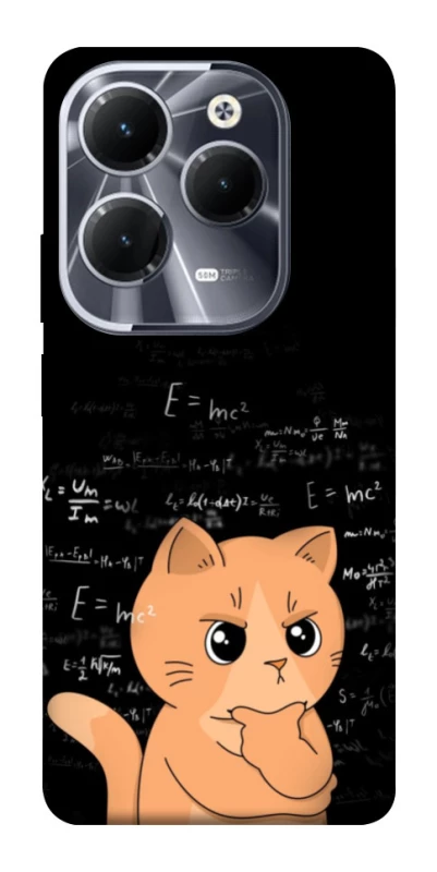 Чехол на Infinix Hot 40 Pro Smart cat фото 1 Чехол на Infinix Hot 40 Pro Smart cat фото 1 из 1