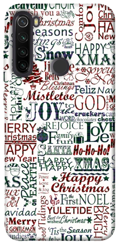 Чохол на Xiaomi Redmi Note 8T Christmas mood ver.3 фото 1 з 1