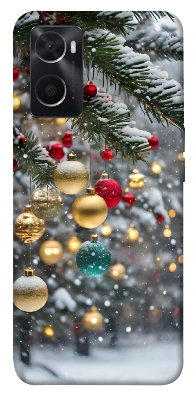Чохол на Oppo A76 4G Новорічний v48 фото 1 з 1