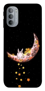 Чохол на Motorola Moto G31 Moon rabbit фото 1 з 1