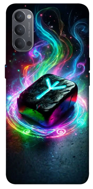 Чехол на Oppo Reno 4 Руна Альгиз фото 1 из 1