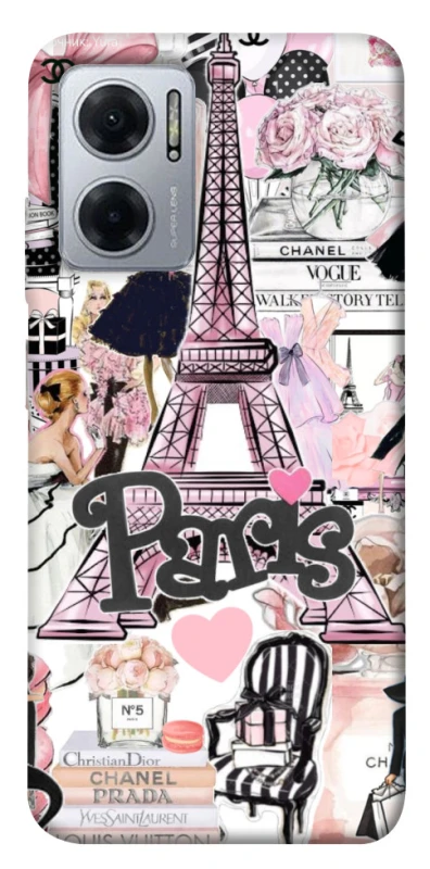 Чехол на Xiaomi Redmi Note 11E Fashion collage ver.8 фото 1 из 1