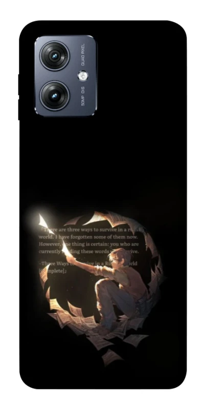 Чохол на Motorola Moto G54 Omniscient Reader's v2 фото 1 з 1