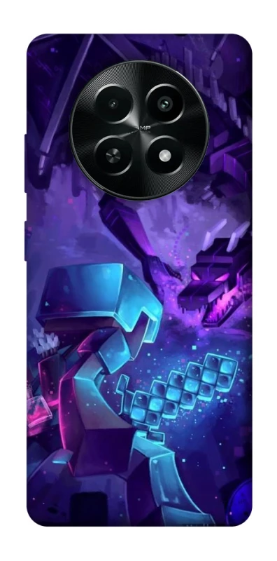 Чехол на Realme Narzo 70x Minecraft dragon фото 1 из 1