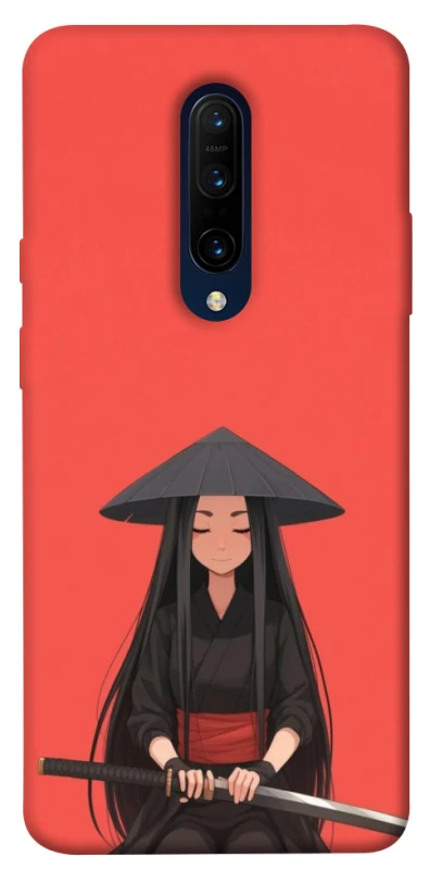 Чехол на OnePlus 7 Pro Red samurai фото 1 из 1