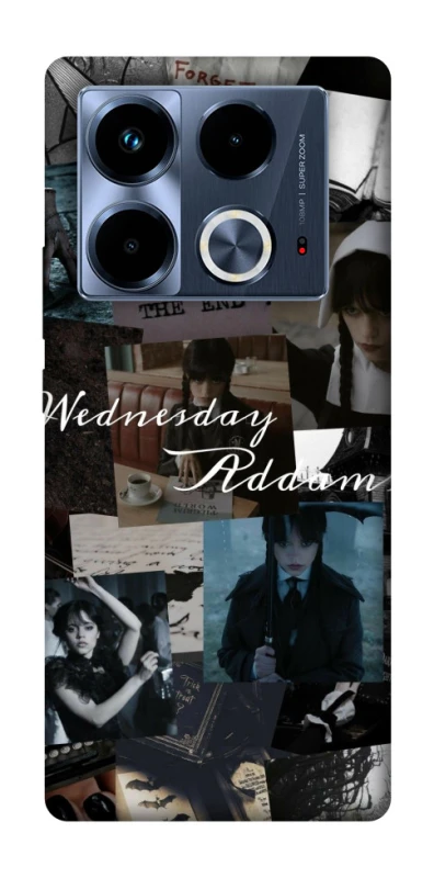 Чохол на Infinix Note 40 4G Wednesday Collage ver.1 фото 1 з 1