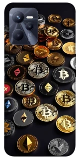 Чехол на Realme C35 Many coins фото 1 из 1