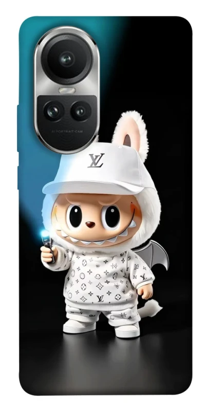 Чохол на Oppo Reno 10 Labubu with flashlight ver.1 фото 1 з 1
