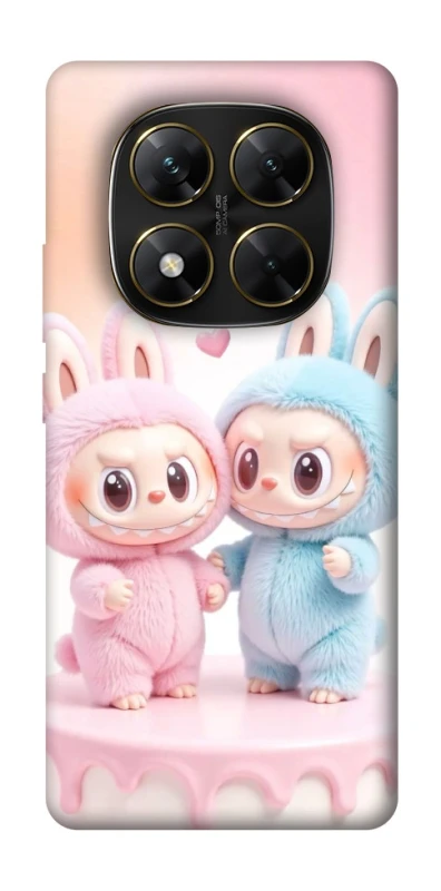 Чехол на Xiaomi Poco X7 Labubu Twins фото 1 из 1