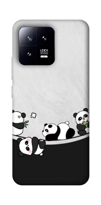 Чохол на Xiaomi 13 Four pandas фото 1 з 1