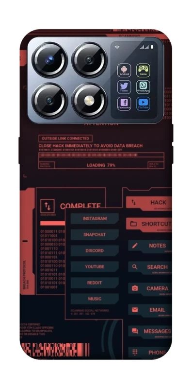 Чехол на Xiaomi POCO X8 Pro Attention фото 1 из 1