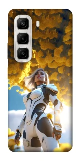 Чохол на Infinix Hot 50 4G Cyber space girl ver.3 фото 1 з 1