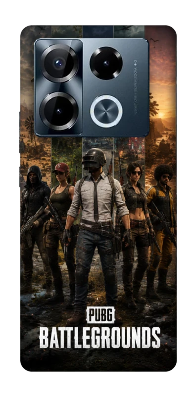Чехол на Infinix Note 40 Pro 4G PUBG фото 1 из 1