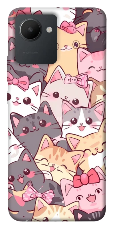 Чехол на Realme C30 Cute Cat фото 1 из 1
