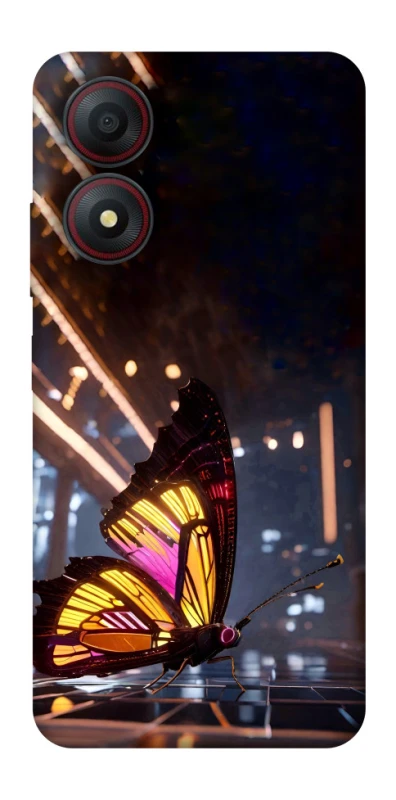 Чохол на ZTE Blade A34 4G Cyber butterfly фото 1 з 1