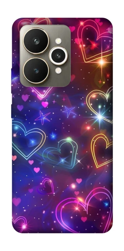 Чохол на Realme 15 Drawn hearts фото 1 з 1