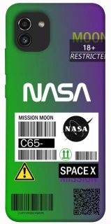 Чохол на Samsung Galaxy A03 NASA ver.2 фото 1 з 1