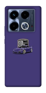 Чохол на Infinix Note 40 4G Porsche purple фото 1 з 1