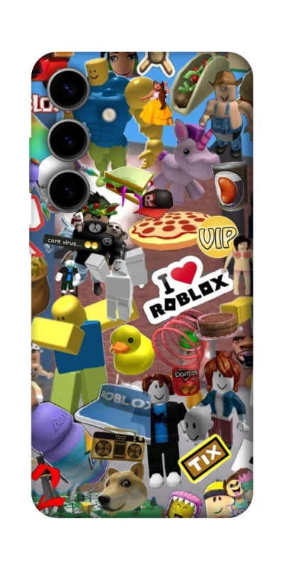 Чехол на Samsung Galaxy S25 Roblox collage ver.5 фото 1 из 1