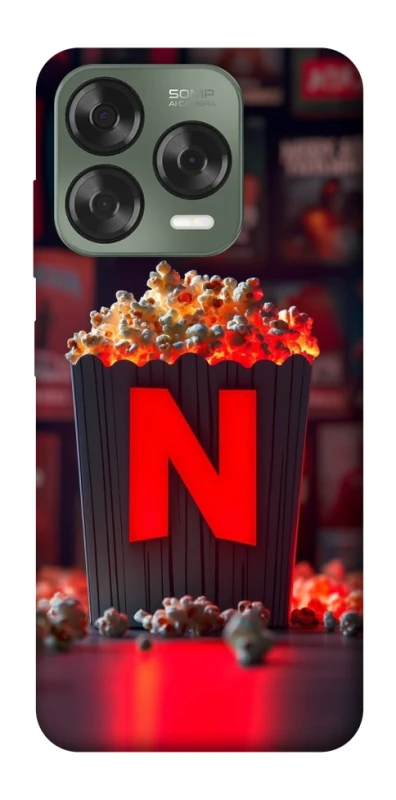 Чохол на ZTE Nubia V70 Design Netflix and popcorn фото 1 з 1