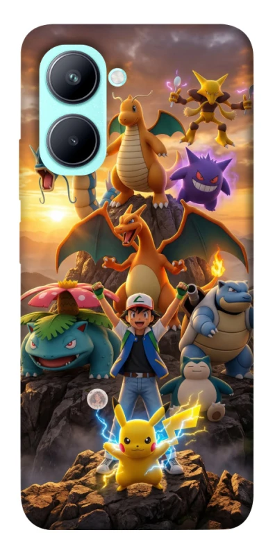 Чехол на Realme C33 Pokemon фото 1 из 1