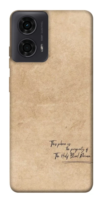 Чохол на Motorola Moto G04 Harry Potter Half-Blood Prince фото 1 з 1