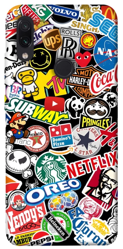 Чохол на Xiaomi Redmi Note 7 / Note 7 Pro / Note 7s brands фото 1 з 1