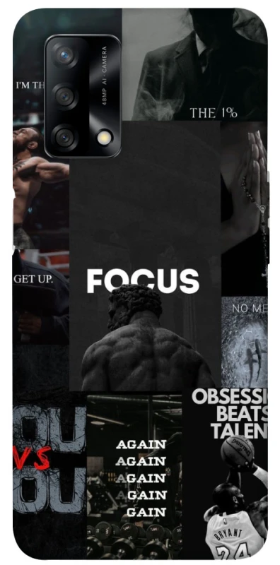 Чехол на Oppo A74 4G Focus collage фото 1 из 1