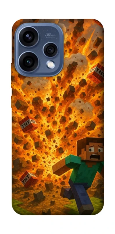 Чохол на Oppo Reno 15 Minecraft v7 фото 1 з 2