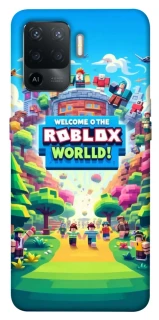 Чехол на Oppo Reno 5 Lite Roblox World фото 1 из 1