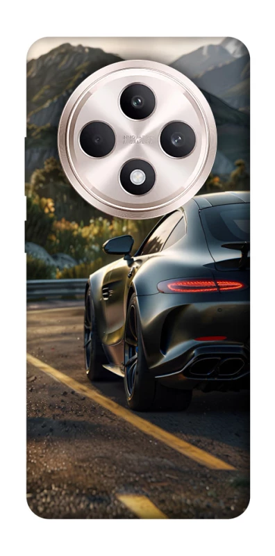 Чехол на Oppo Reno 12 F 4G/5G Car in the mountains фото 1 из 1