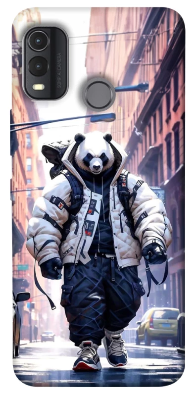 Чохол на Nokia G11 Plus Панда кур'єр фото 1 з 1