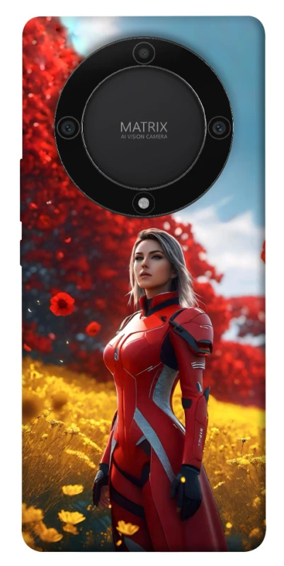 Чехол на Huawei Magic5 Lite Cyber space girl ver.5 фото 1 из 1